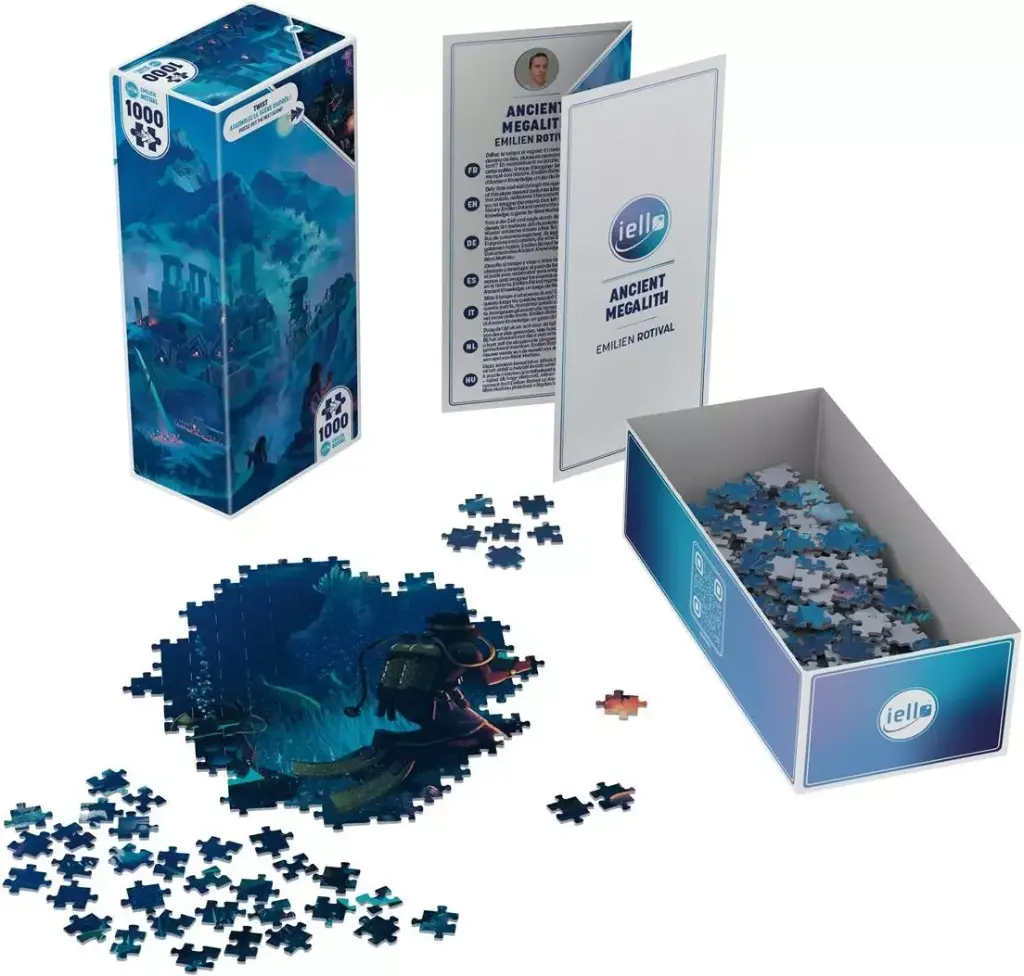 IELLO Puzzle Universe - 1000 pièces - Ancient Megalith Contenu